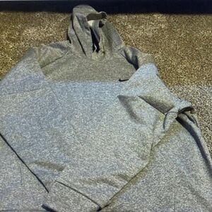 NWOT Nike Heather Gray Therma-Fit Hoodie XXL